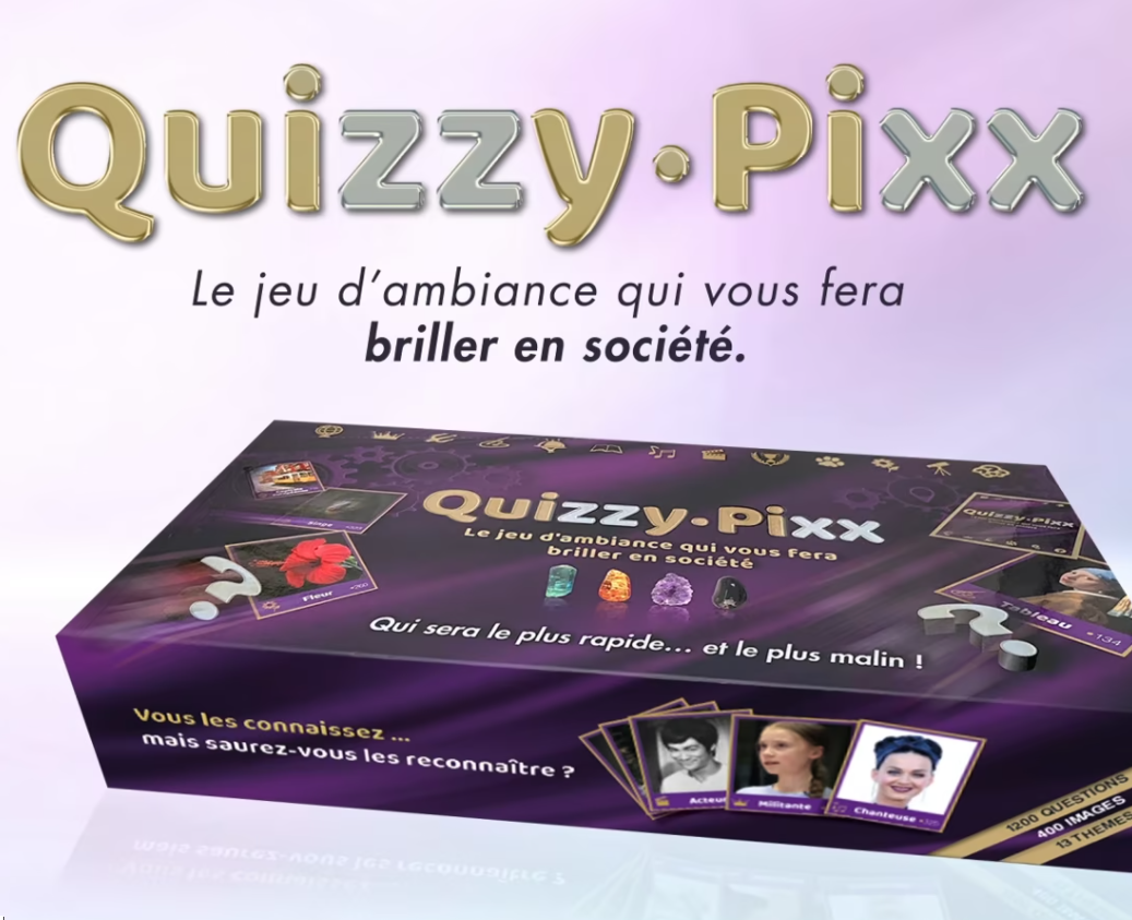 QuizzyPixx – vidéo promotionelle en motion design